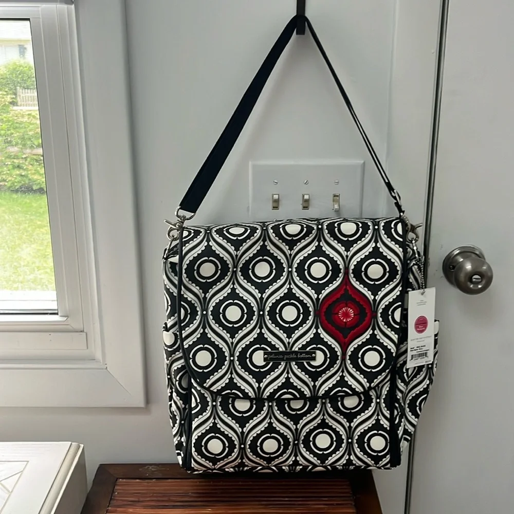 Petunia Pickle Bottom Evening in Islington Boxy Backpack/Diaper Bag,NWT